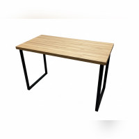 Стол дубовый в стиле лофт 600х1200х780мм