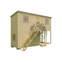 Бытовка 5х2 двухэтажная утепленная с электричеством